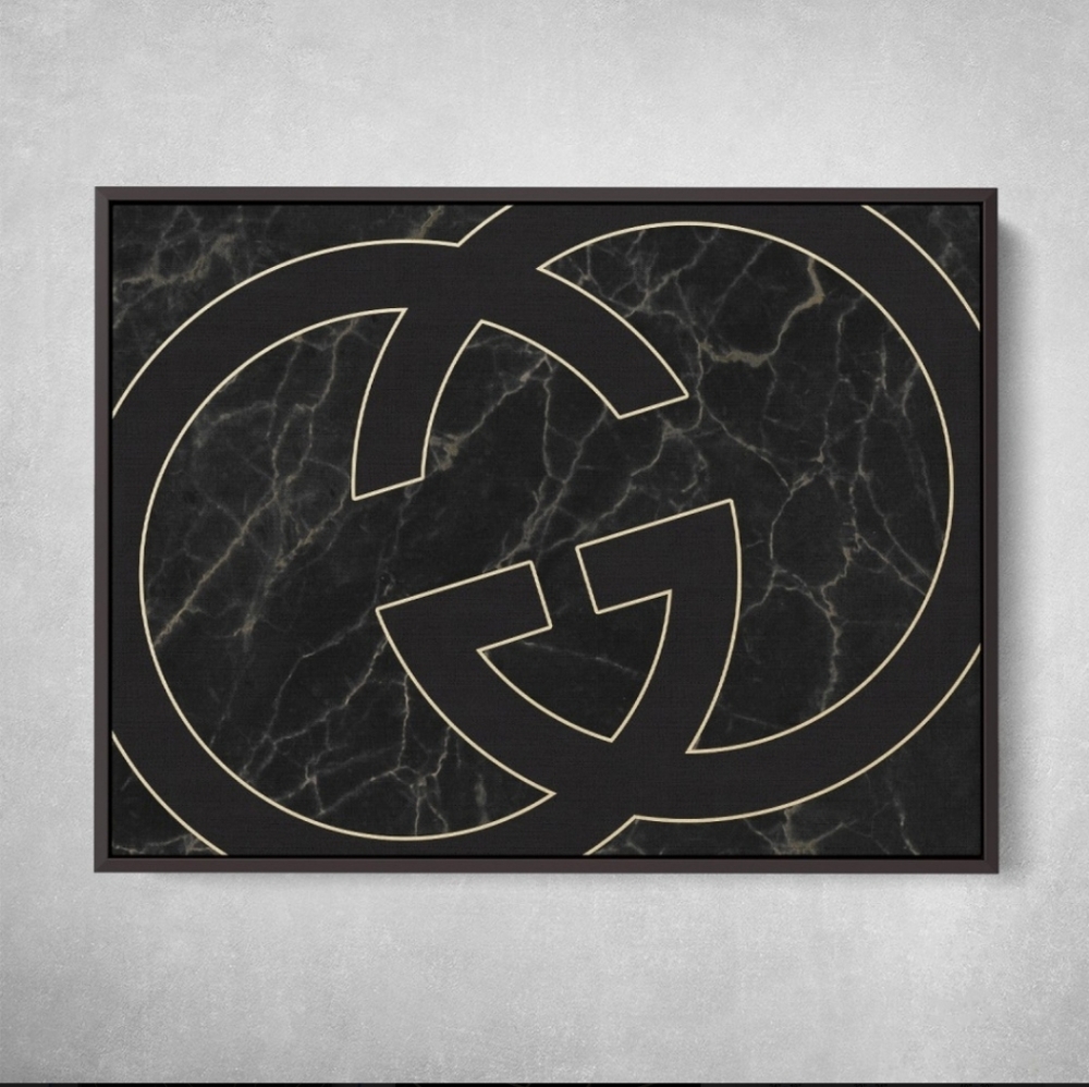 Gucci 8 1/2"x11" Wall Art